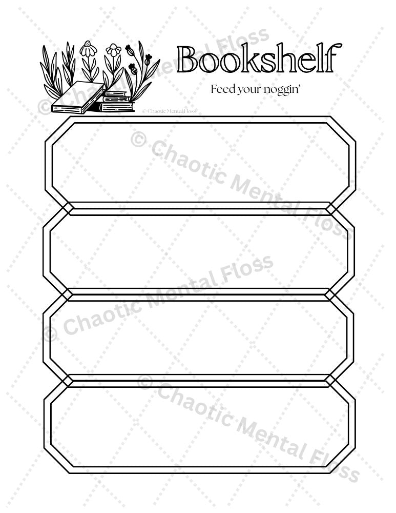 Printable Reading Log Pack (VI)