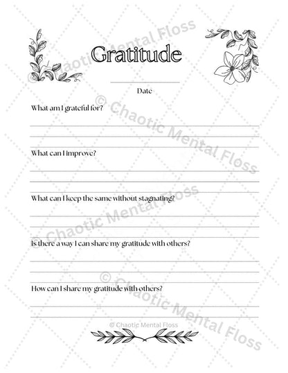Gratitude Journal (II)