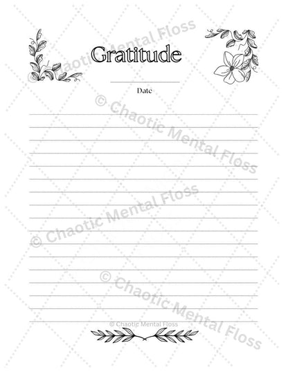 Gratitude Journal (II)
